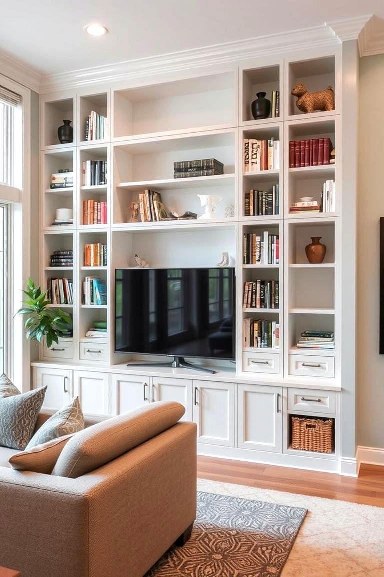 Custom Built In Features - 27 1990s Interior Design Ideas