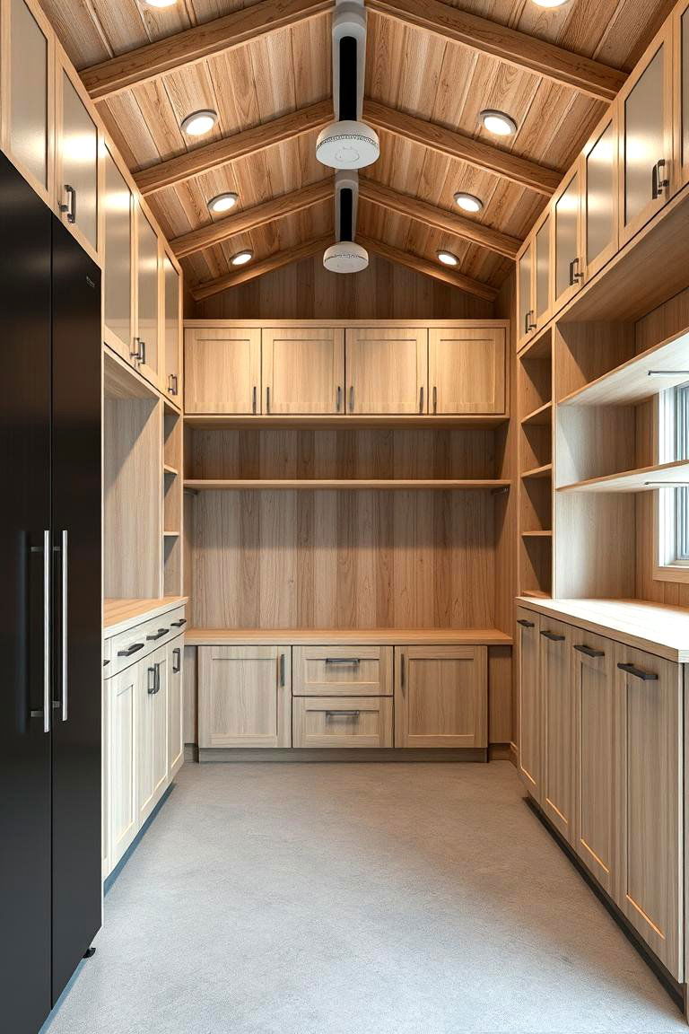 Custom Built In Storage - 24 Pole Barn Interior Ideas