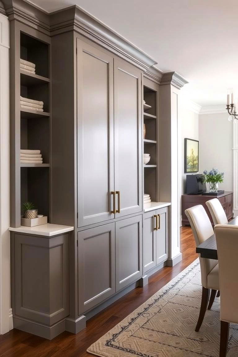 Custom Built In Storage for a Sleek Finish - 24 Formal Dining Room Ideas