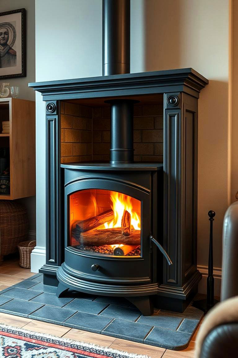Custom Built Log Burner - 24 Log Burner Ideas