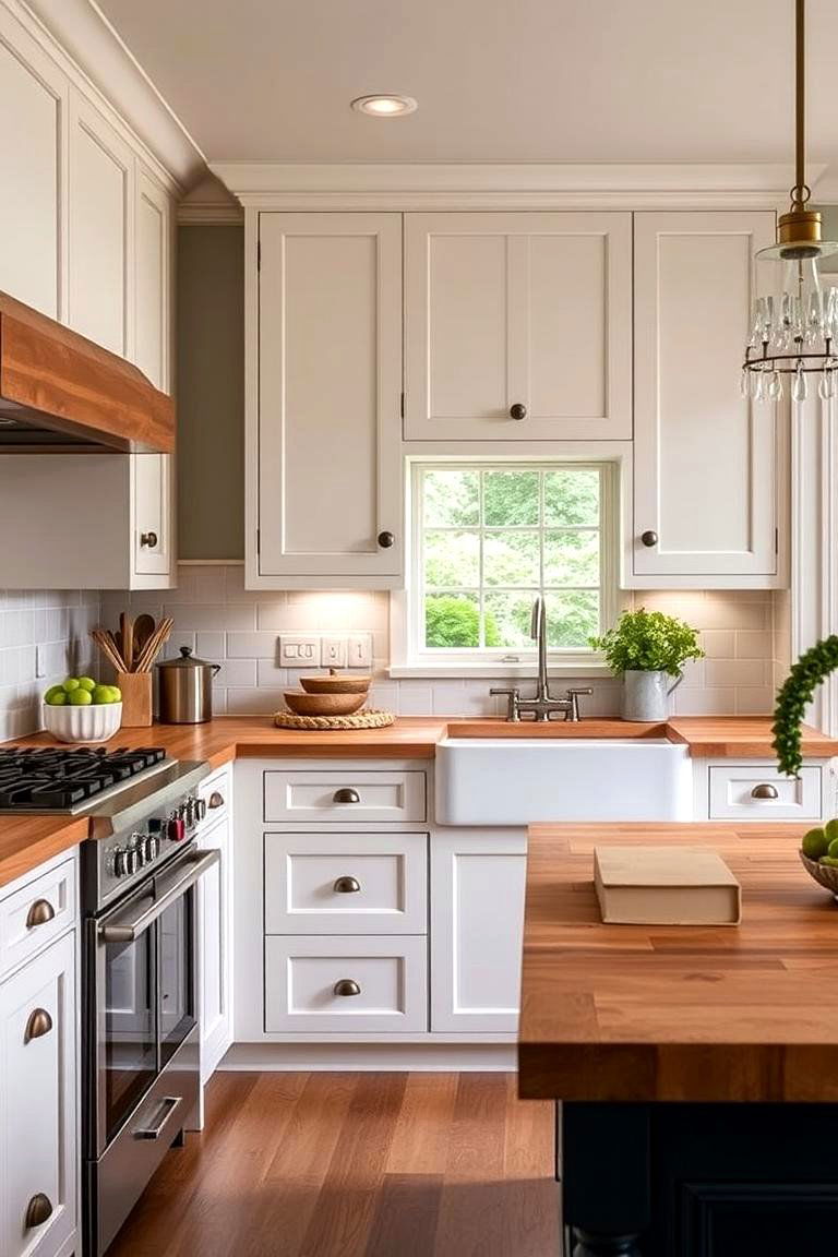 Custom Built Perfection - 24 Kitchens With Butcher Block Countertops
