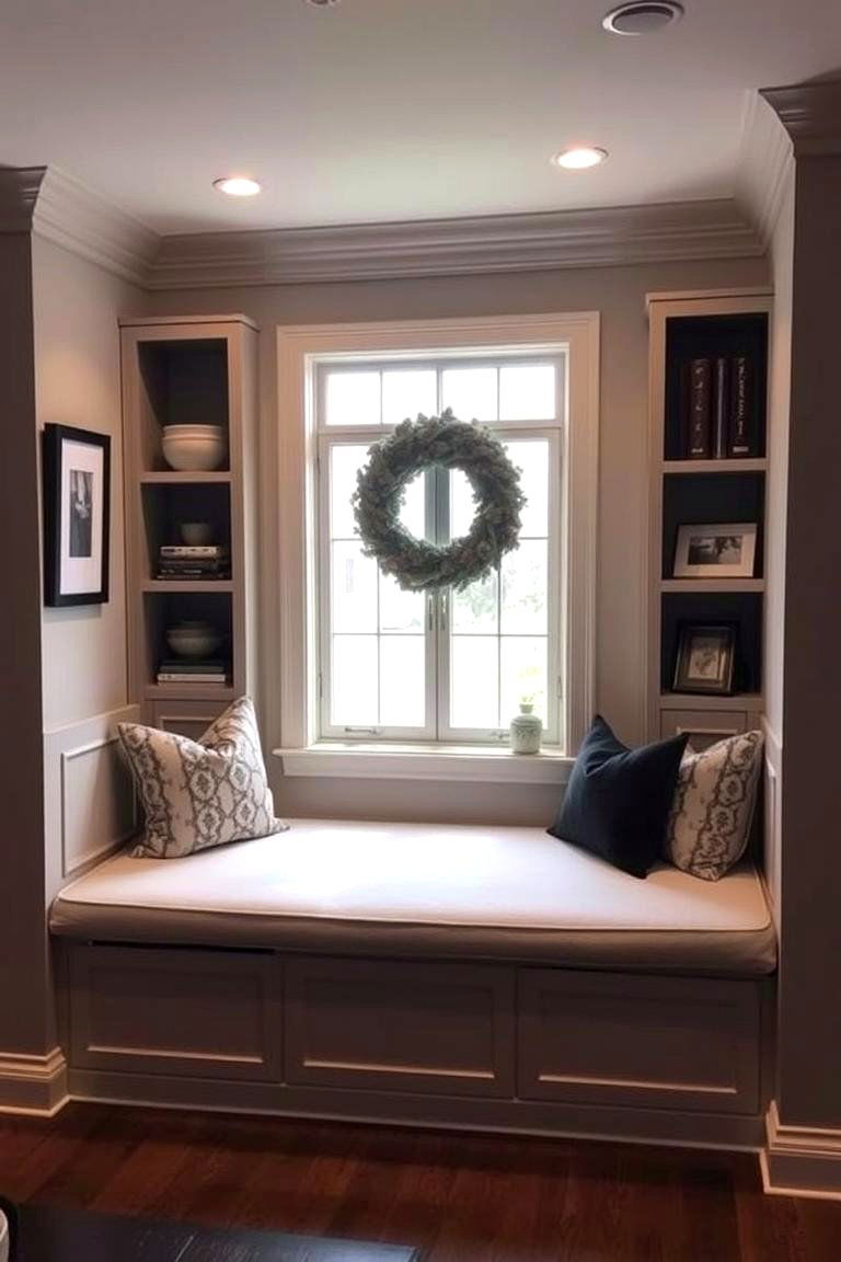 Custom Built in Window Nooks - 24 Bedroom Window Ideas