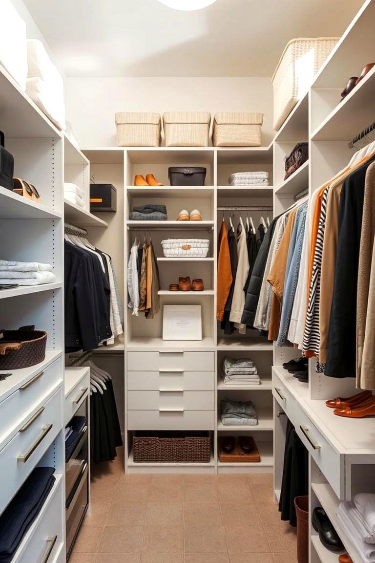 Custom Closet Organizers - 24 Bedroom Storage Ideas