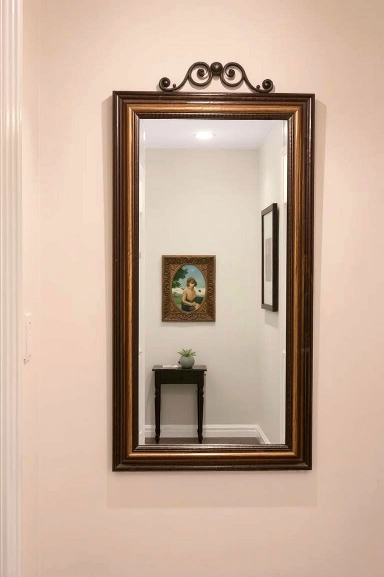Custom DIY Mirror - 24 hallway mirror ideas