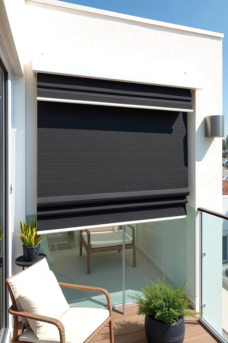 Custom Designed Blinds - 24 Balcony Shade Ideas