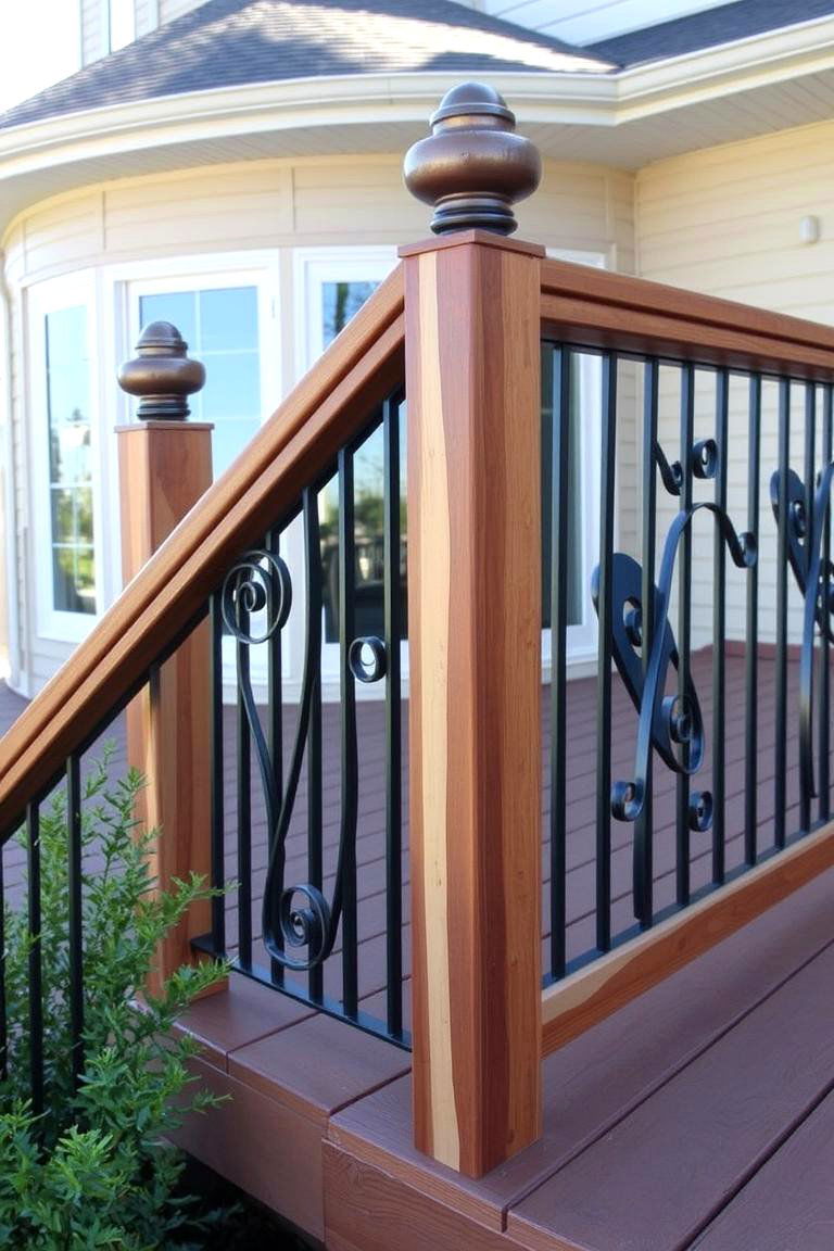 Custom Designed Railings - 24 Deck Railing Ideas