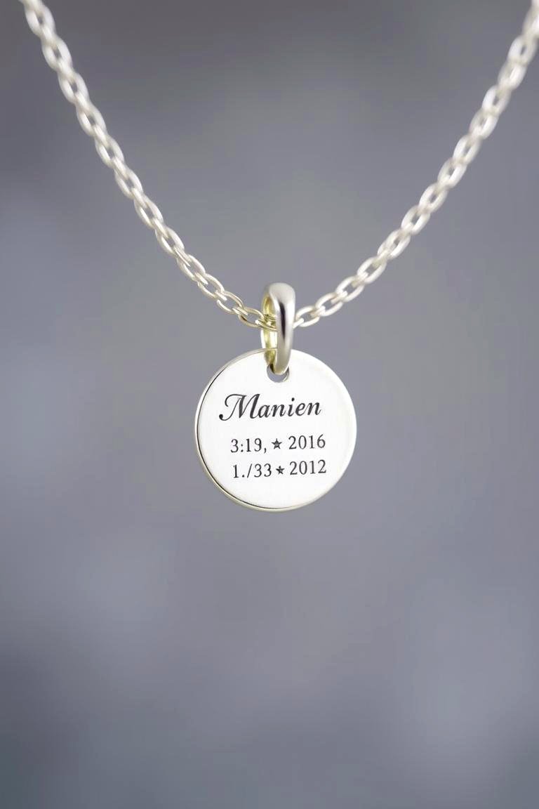 Custom Engraved Jewelry - 24 Wedding Anniversary Gift Ideas