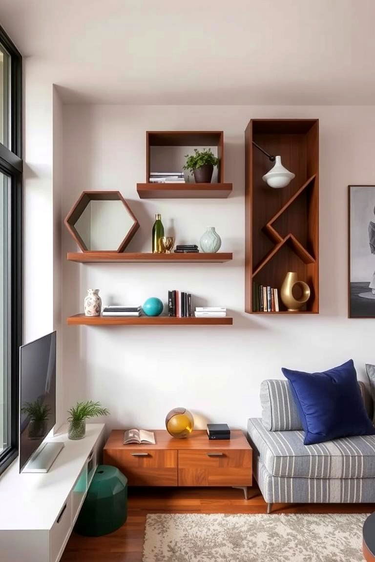 Custom Floating Shelves for Unique Designs - 24 Floating Shelves Ideas
