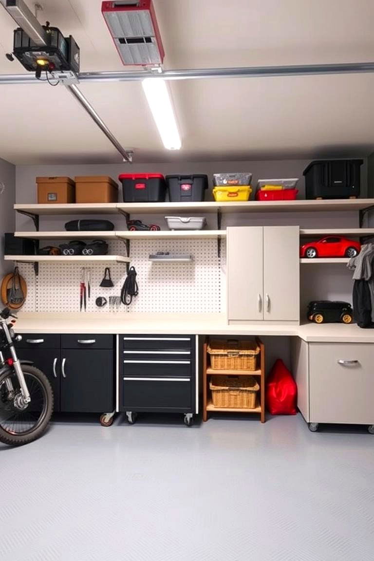 Custom Garage Storage Solutions - 24 Garage Storage Ideas