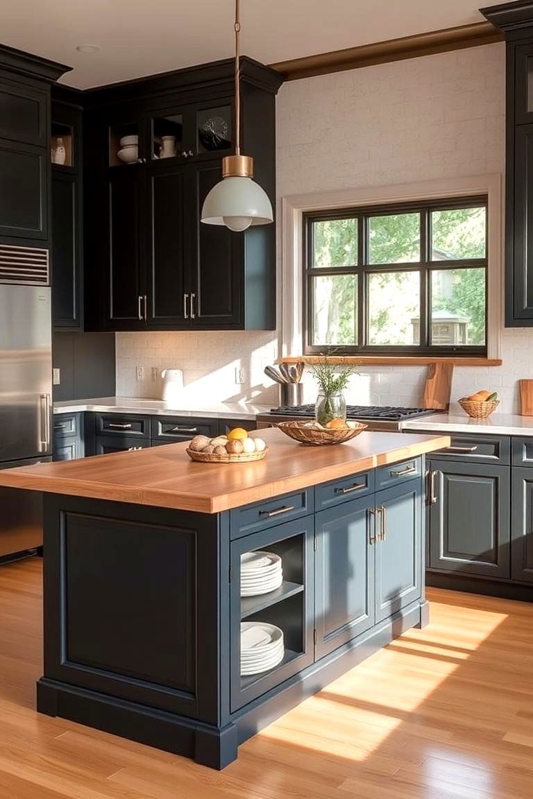 Custom Island Features - 24 Barndominium Kitchen Ideas