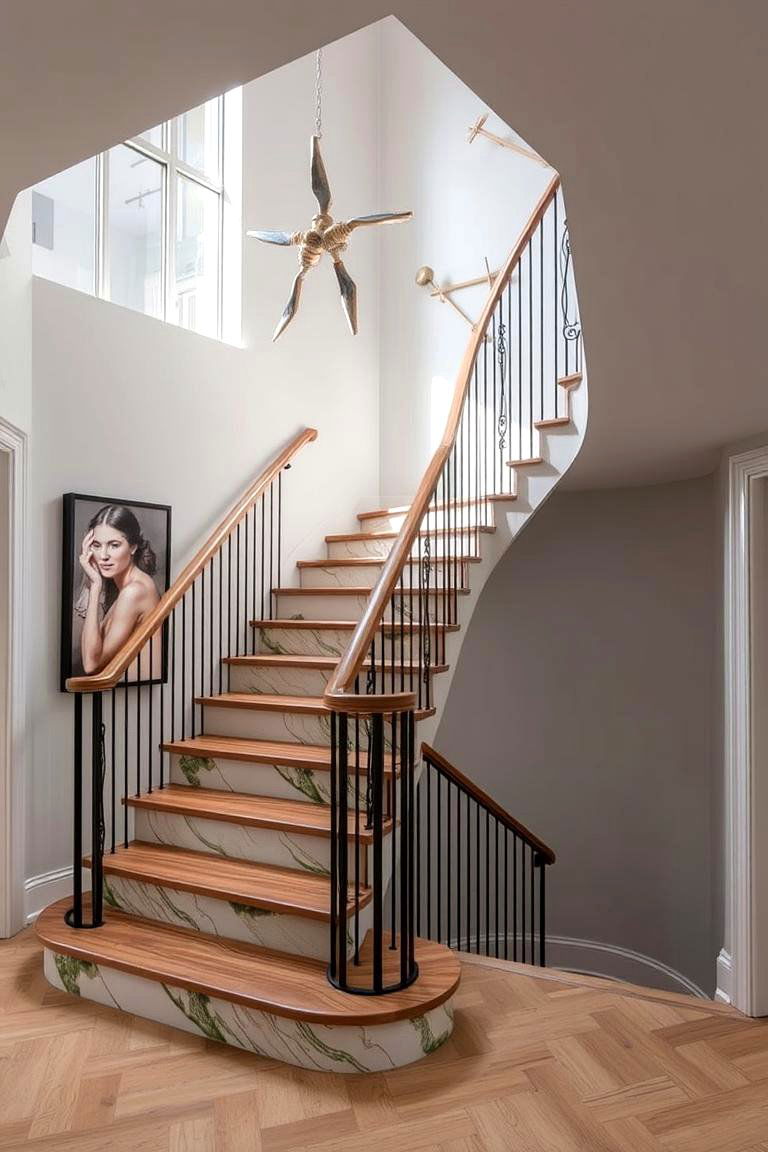 Custom Made Staircase - 24 Staircase Ideas