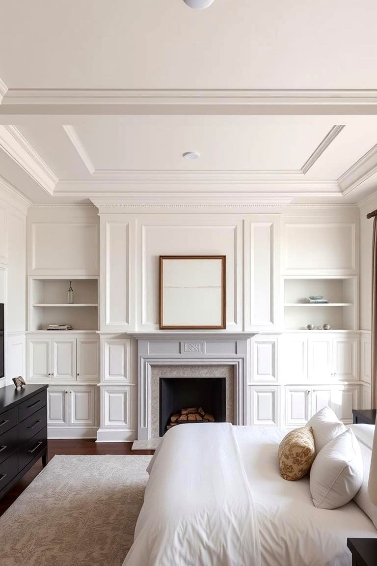 Custom Millwork and Architectural Details - 24 luxury modern bedroom ideas