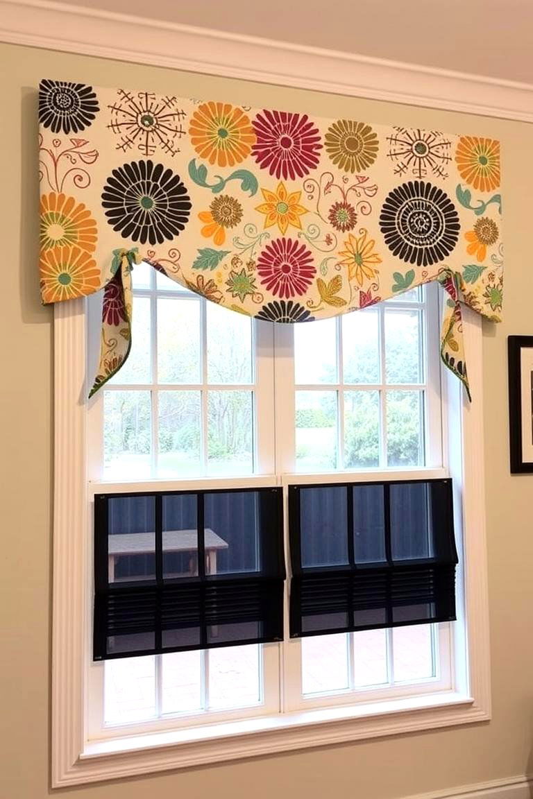 Custom Printed Valance - 24 Window Valance Ideas