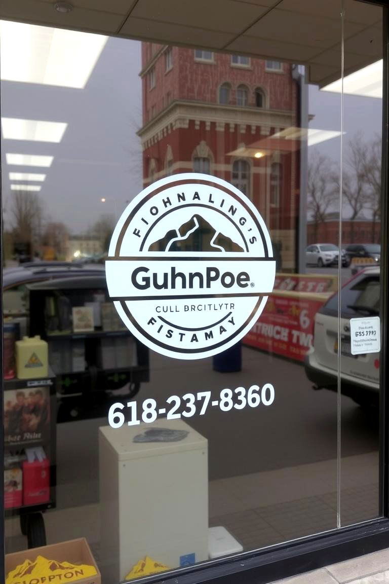 Custom Printed Window Film - 24 Window Film Designs