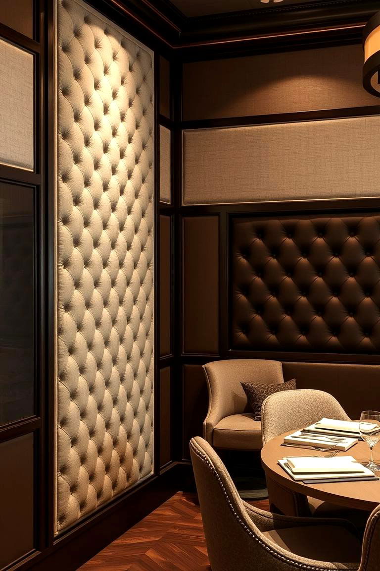Custom Quilted Panels - 24 Dining Room Window Treatments
