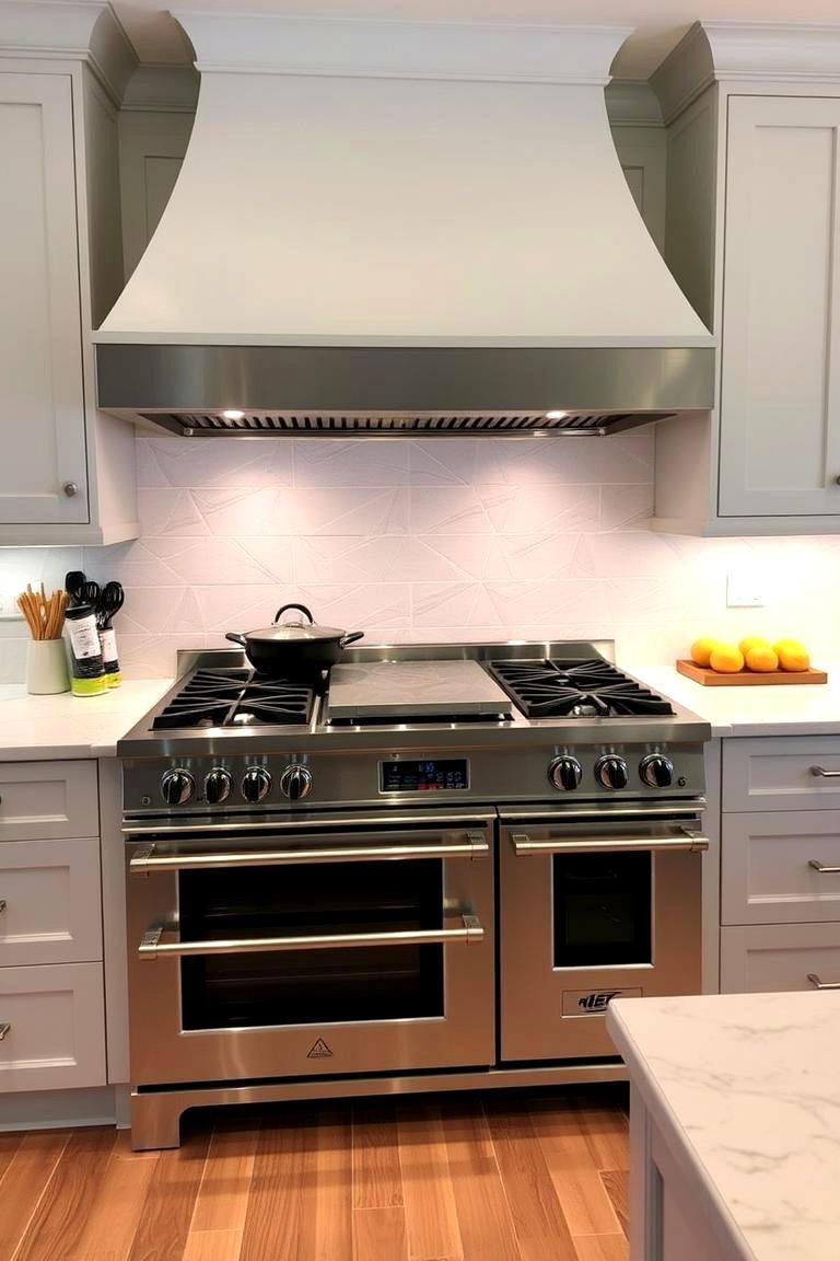 Custom Range - 24 Luxury Kitchen Ideas