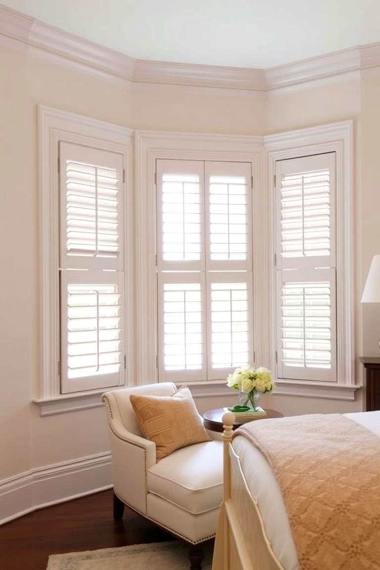Custom Shutter Designs - 24 Bedroom Window Ideas