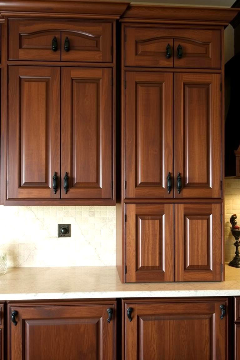 Custom Spanish Inspired Cabinetry - 24 Spanish Style Kitchen Ideas