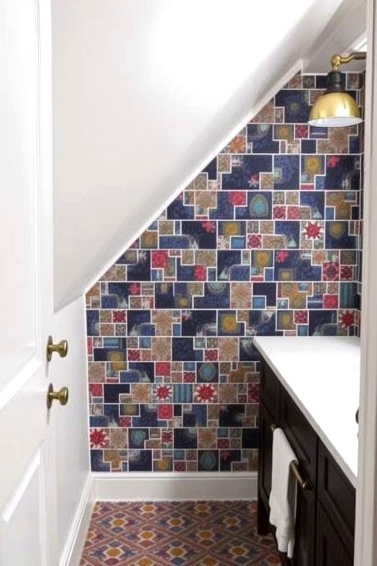 Custom Tiles for a Unique Look - 24 Attic Bathroom Ideas