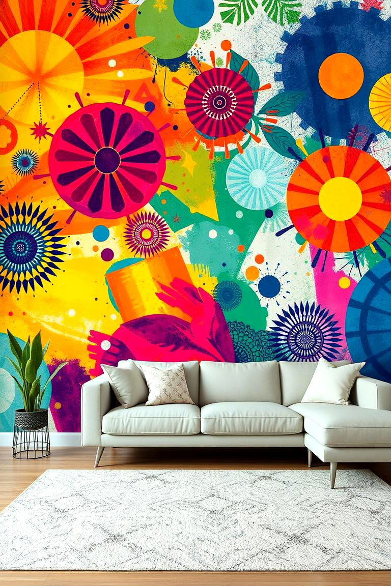 Custom Wall Art for Personal Expression - 24 Feature Wall Ideas