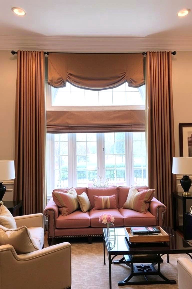 Custom Window Treatments - 24 Pottery Barn Living Room Ideas