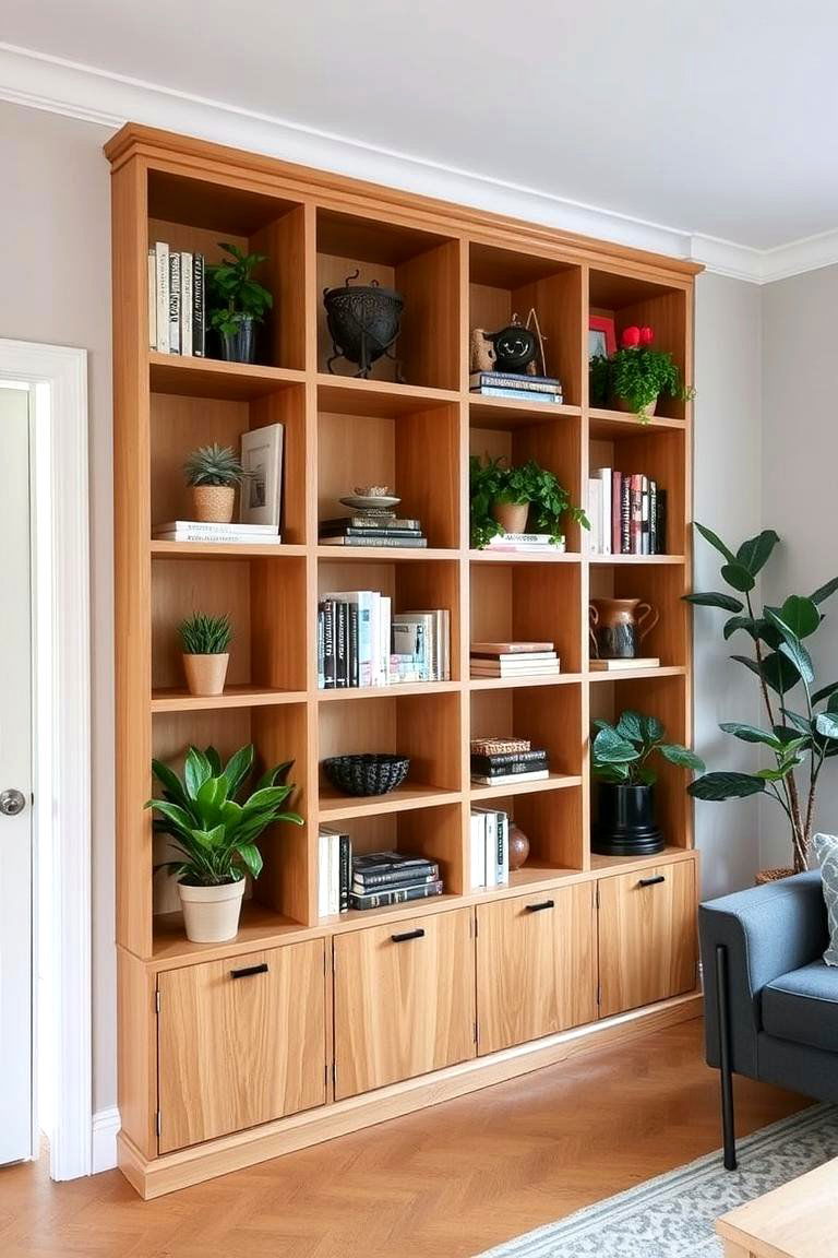 Custom built Shelving - 24 Barndominium Interior Ideas