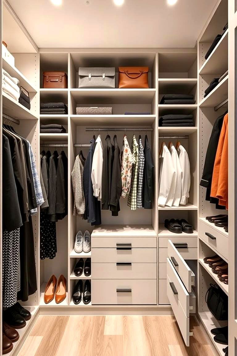 Customizable Closet System - 24 Entry Closet Ideas