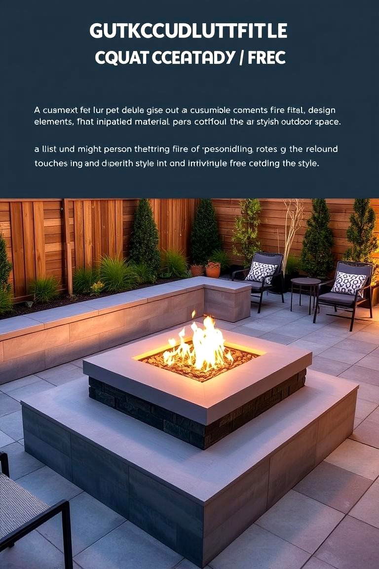 Customizable Design Sunken Fire Pit - 24 Sunken Fire Pit Ideas