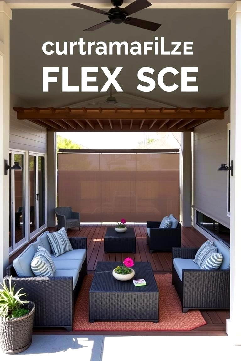 Customizable Flex Space - 24 Deck and Patio Combination Ideas