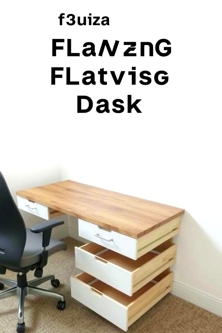 Customizable Floating Desk with Drawers - 24 Floating Desk Ideas