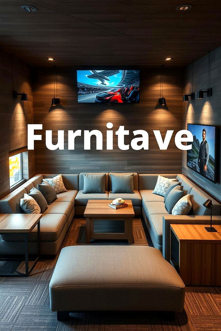Customizable Furniture Man Cave - 24 Man Cave Design Ideas