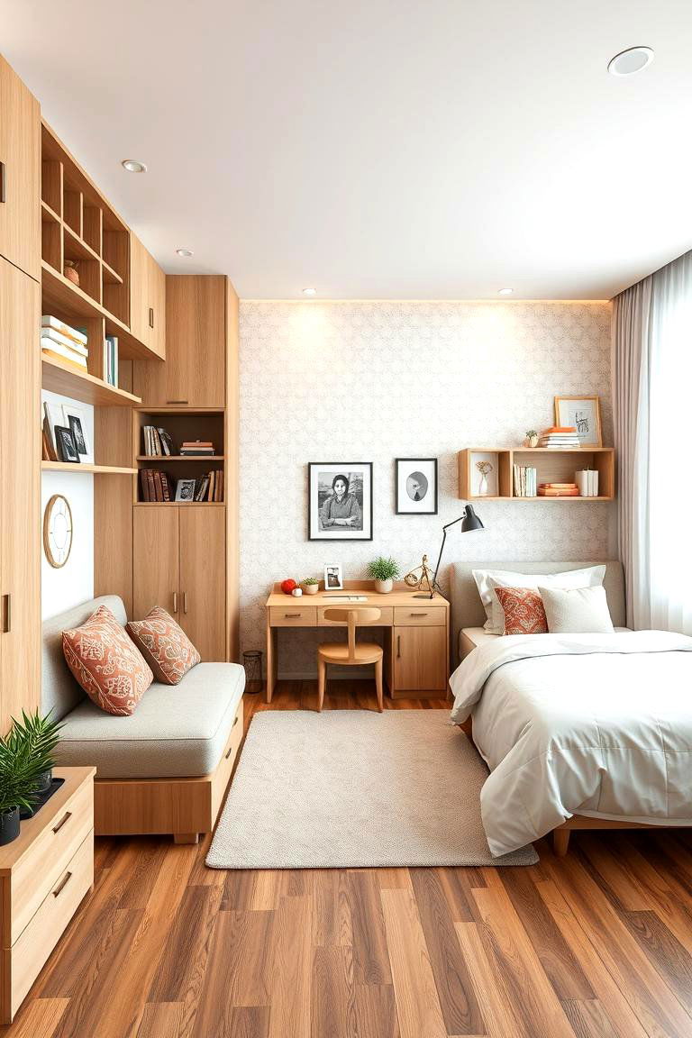 Customizable Layout Design - 24 Large Bedroom Design Ideas