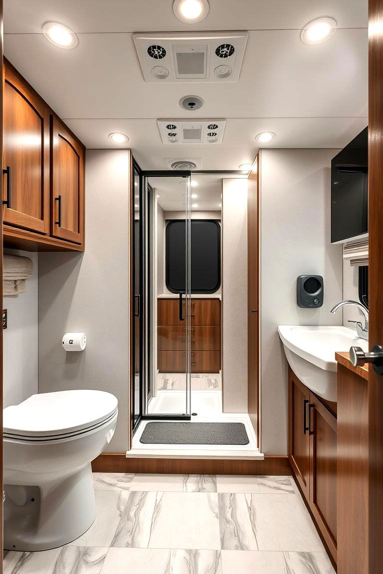Customizable Layout Designs - 24 Small Rv Bathroom Ideas