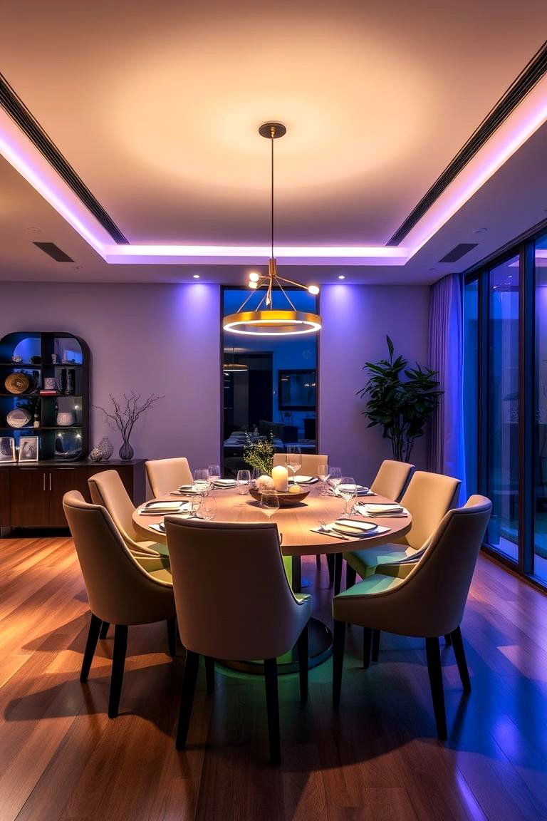 Customizable Lighting Systems - 24 Dining Room Lighting Ideas