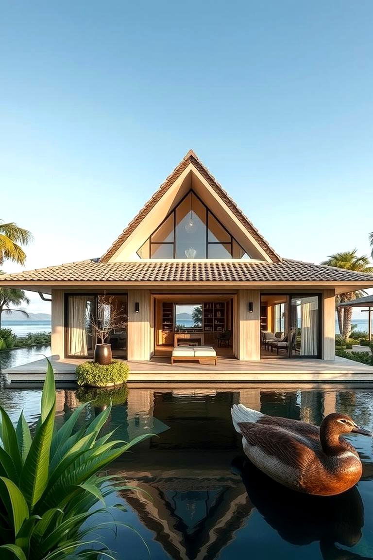 Customizable Luxury Duck Villa - 24 Duck House Ideas