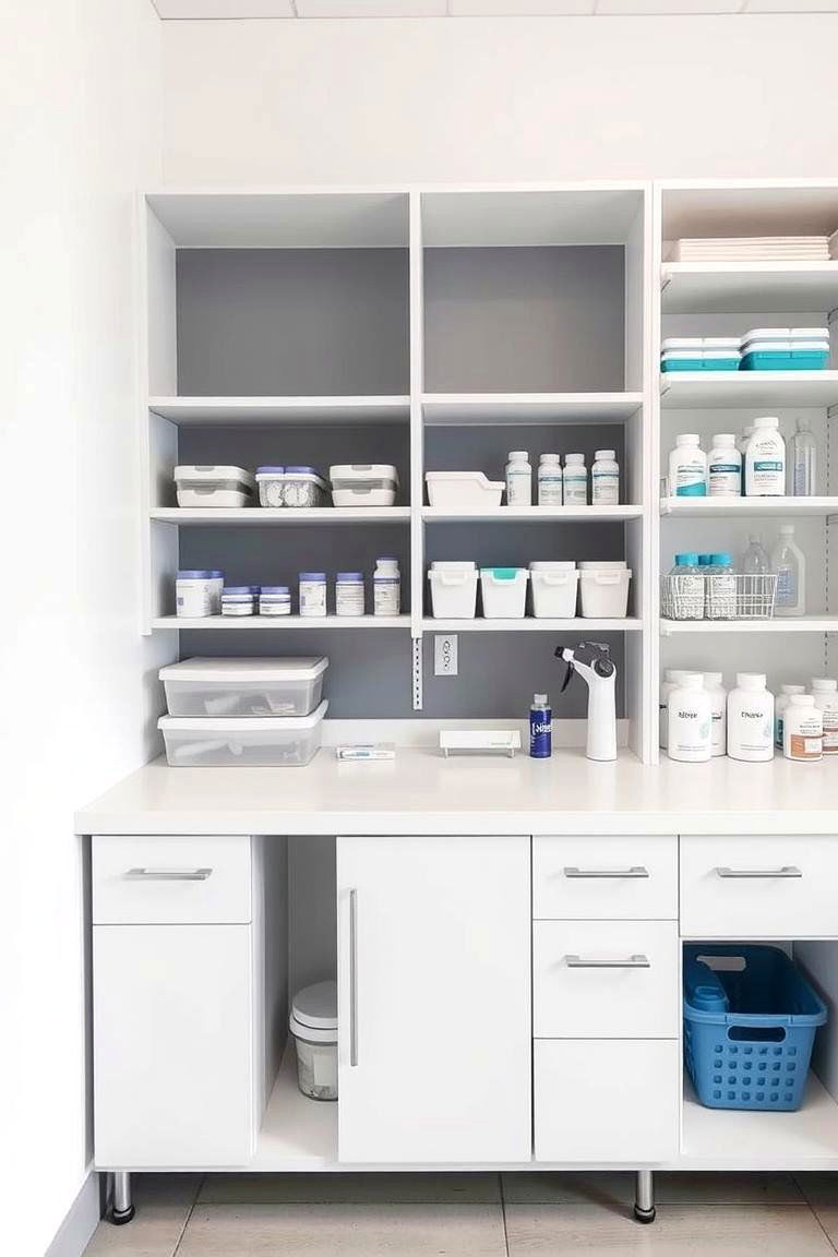 Customizable Medicine Station - 24 Medicine Storage Ideas