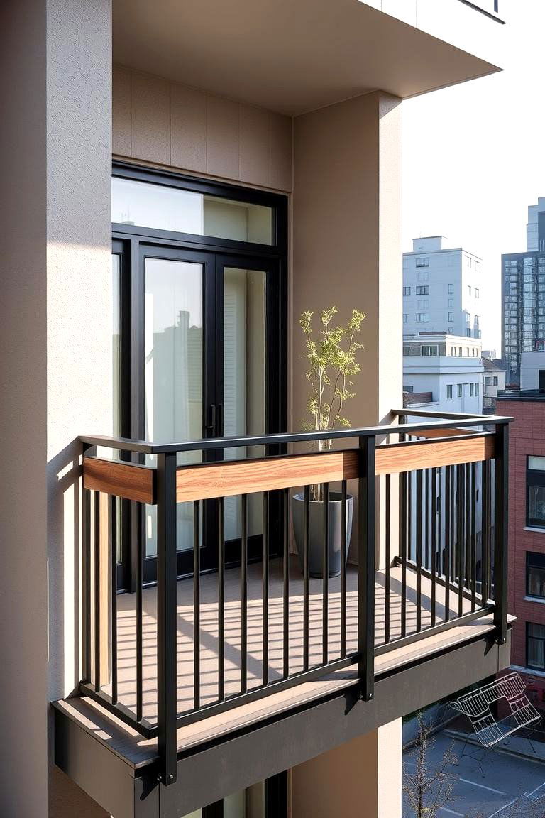 Customizable Modern Railings - 24 Balcony Railing Design Ideas