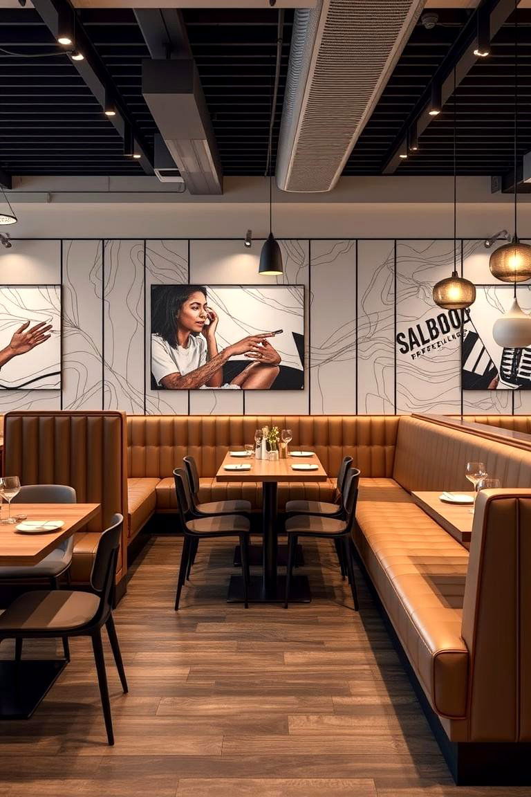 Customizable Modular Panels - 24 Dining Room Wall Paneling Ideas