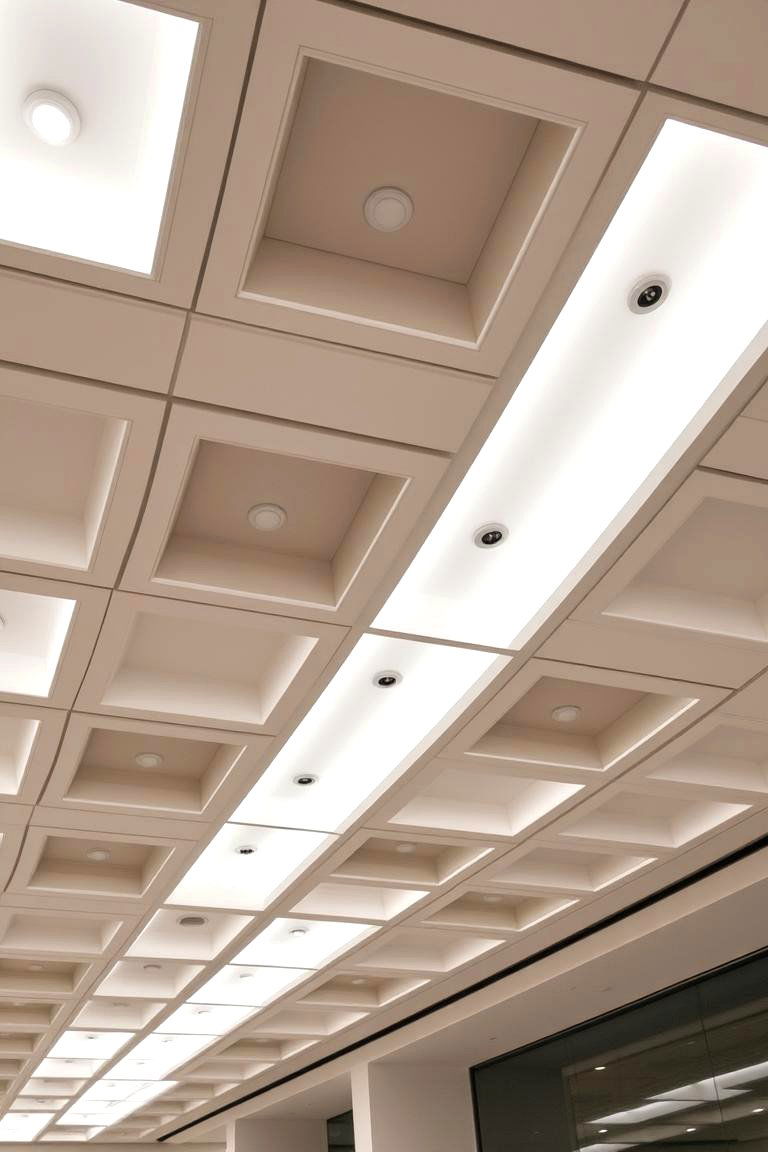 Customizable Modular Reverse Tray Ceiling - 24 Reverse Tray Ceiling Ideas