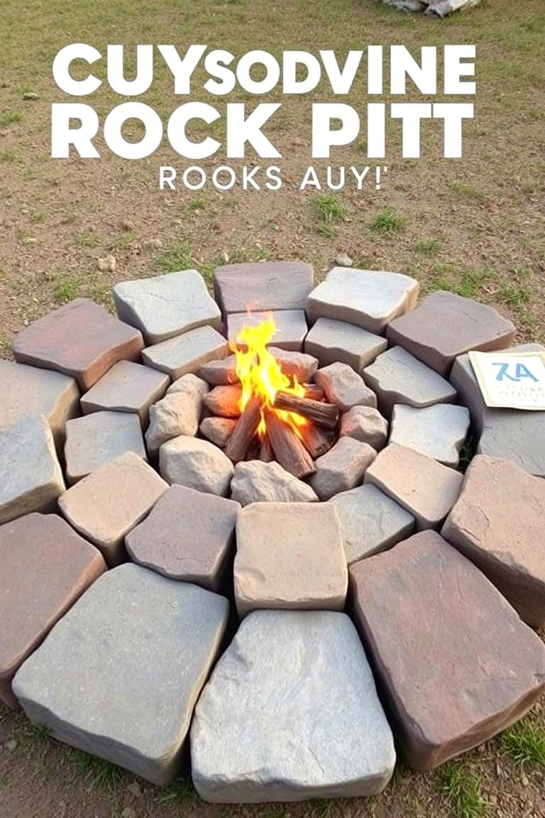 Customizable Modular Rock Pit - 24 Rock Fire Pit Ideas