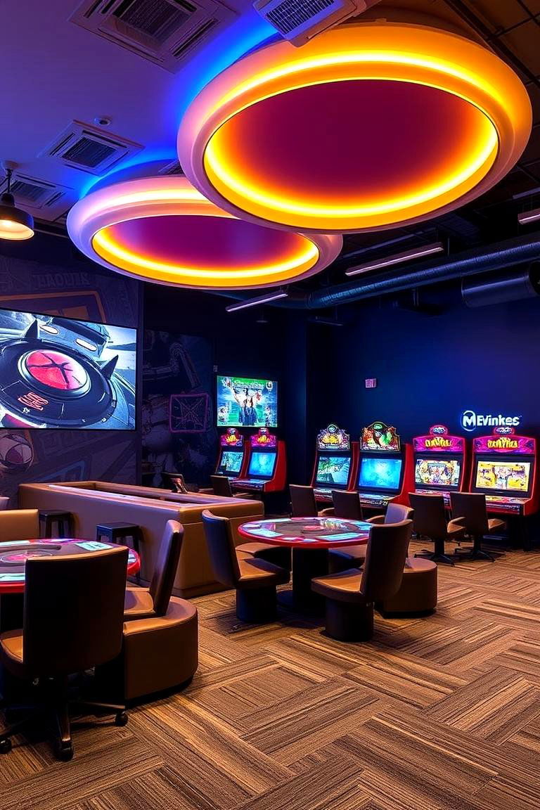 Customizable Multi Game Center - 24 Luxury Game Room Ideas