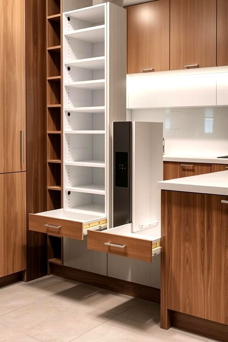 Customizable Peninsula with Modular Components - 24 Kitchen Peninsula Ideas