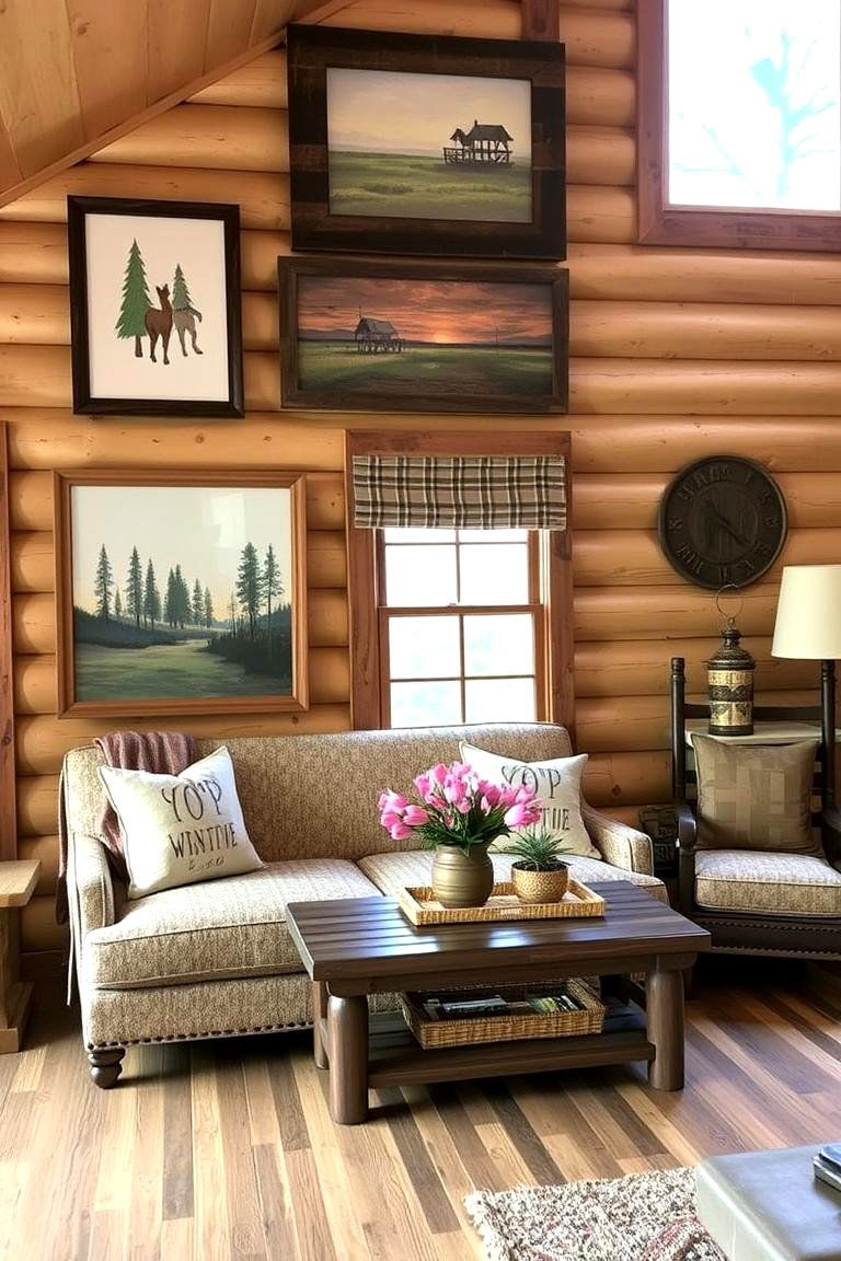 Customizable Rustic Accents - 24 Cabin Decor Ideas