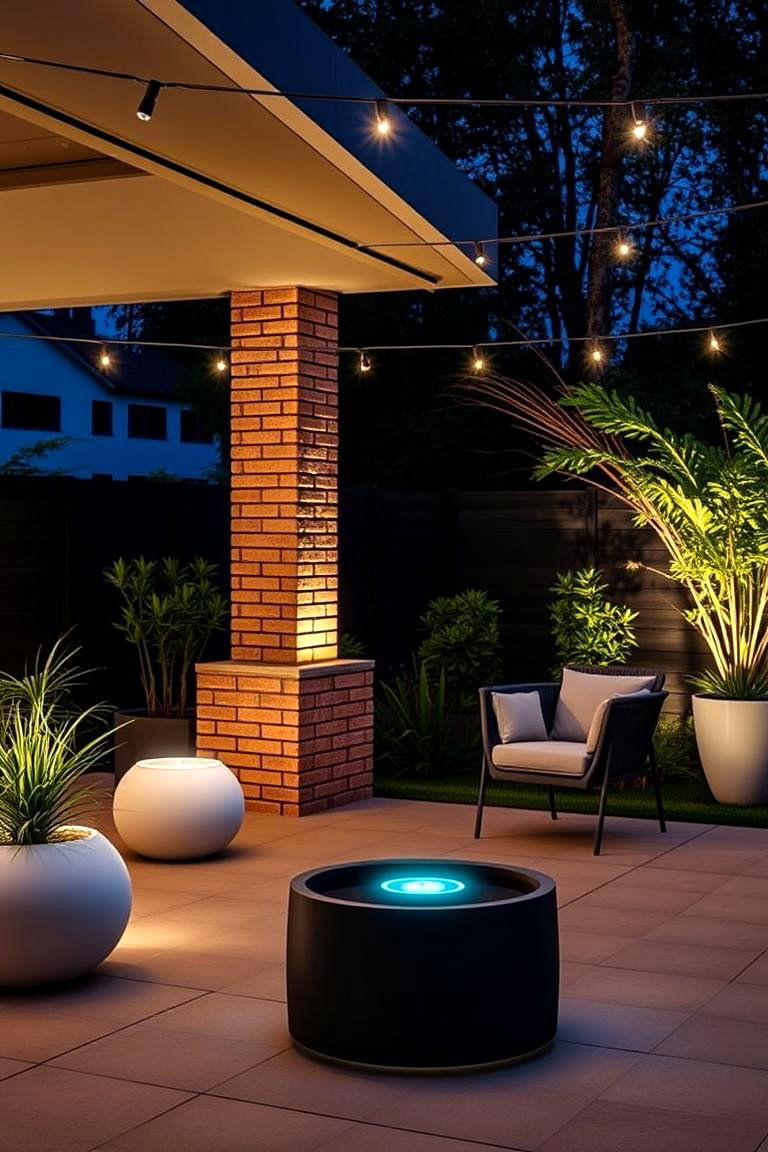 Customizable Smart Lighting Systems - 24 Driveway Lighting Ideas
