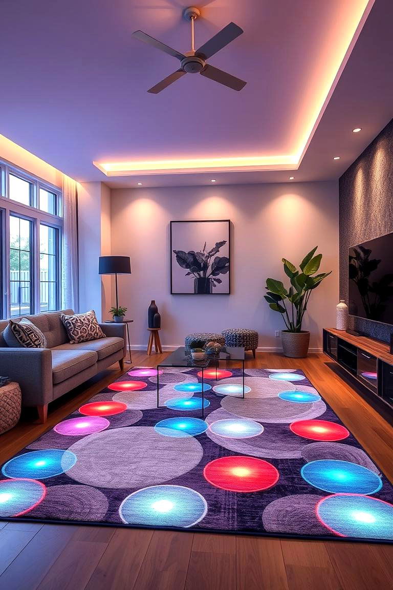 Customizable Smart Rugs with Integrated Technology - 24 2400s Interior Design Ideas
