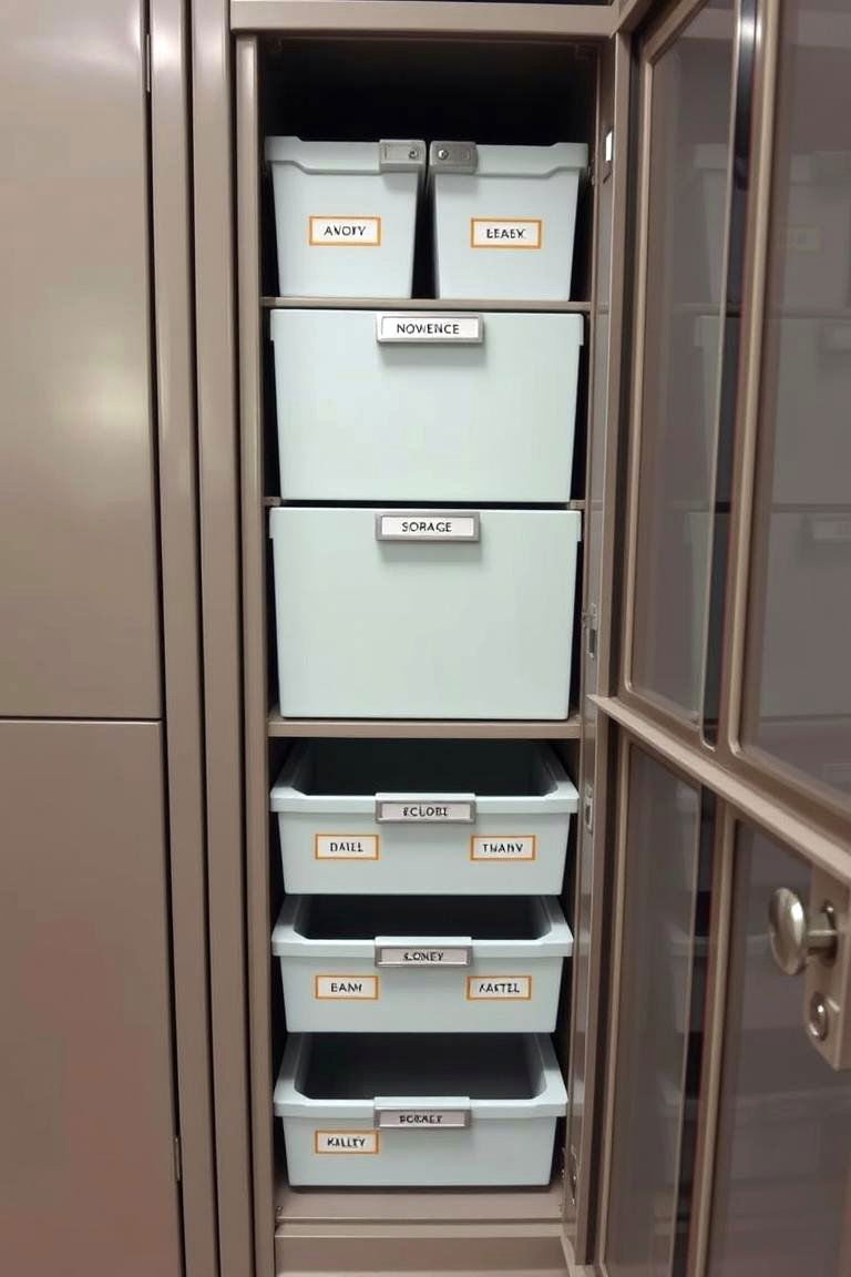 Customizable Storage Solutions - 24 Locker Decor Ideas