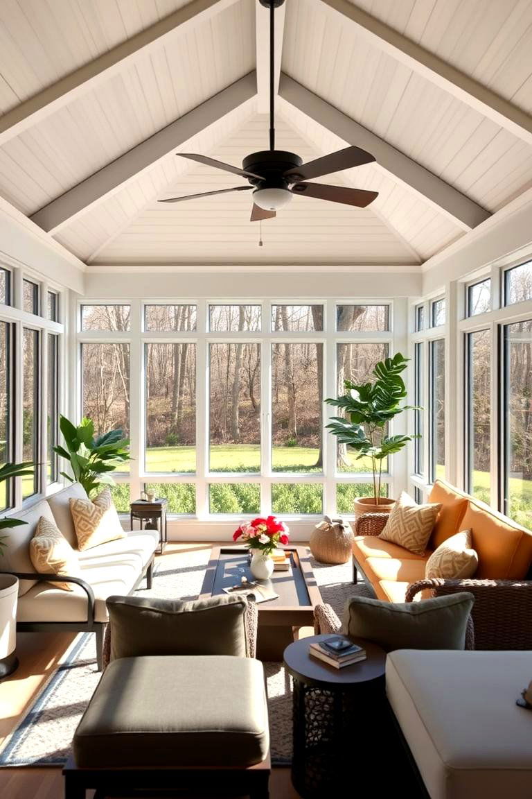 Customizable Sunroom Retreat - 24 Sunroom Ideas