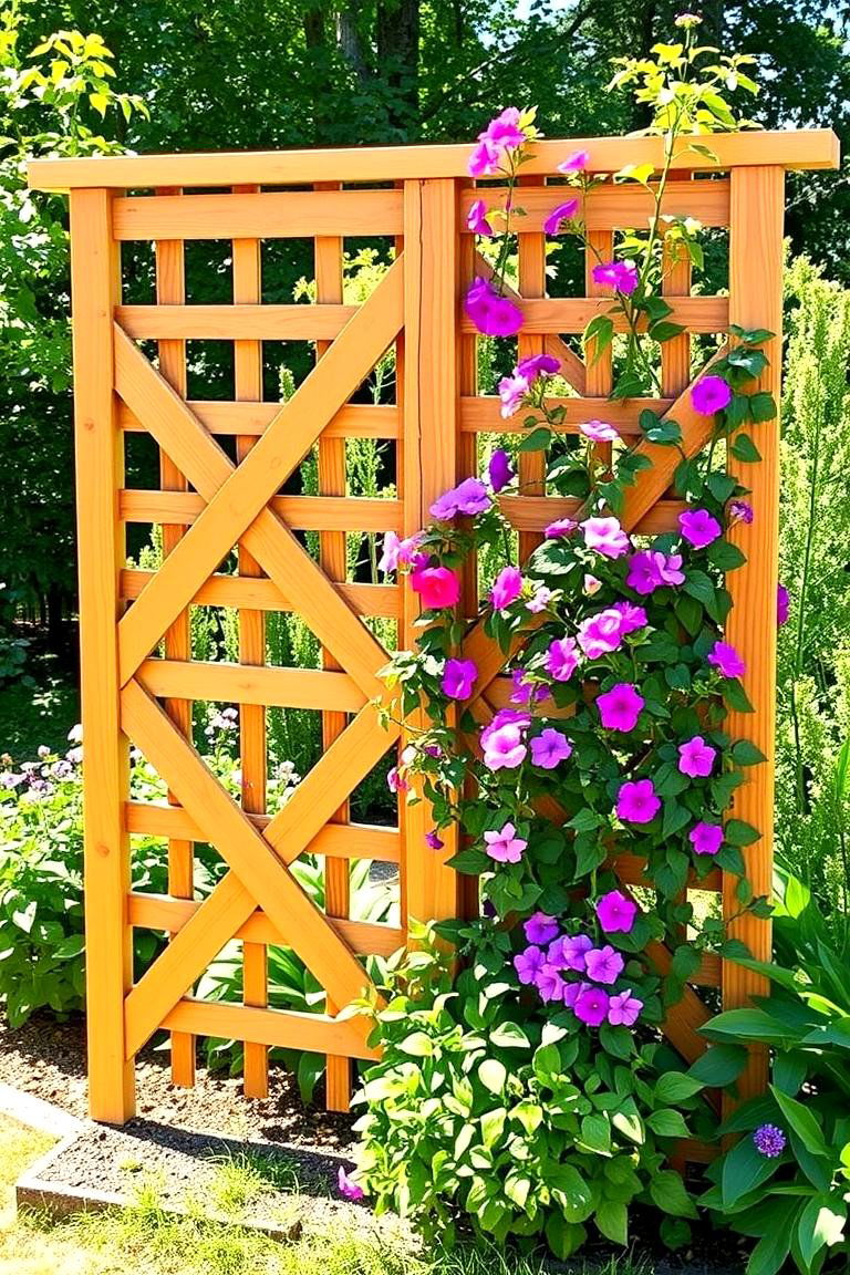 Customizable Trellis Panels - 24 Garden Trellis Ideas