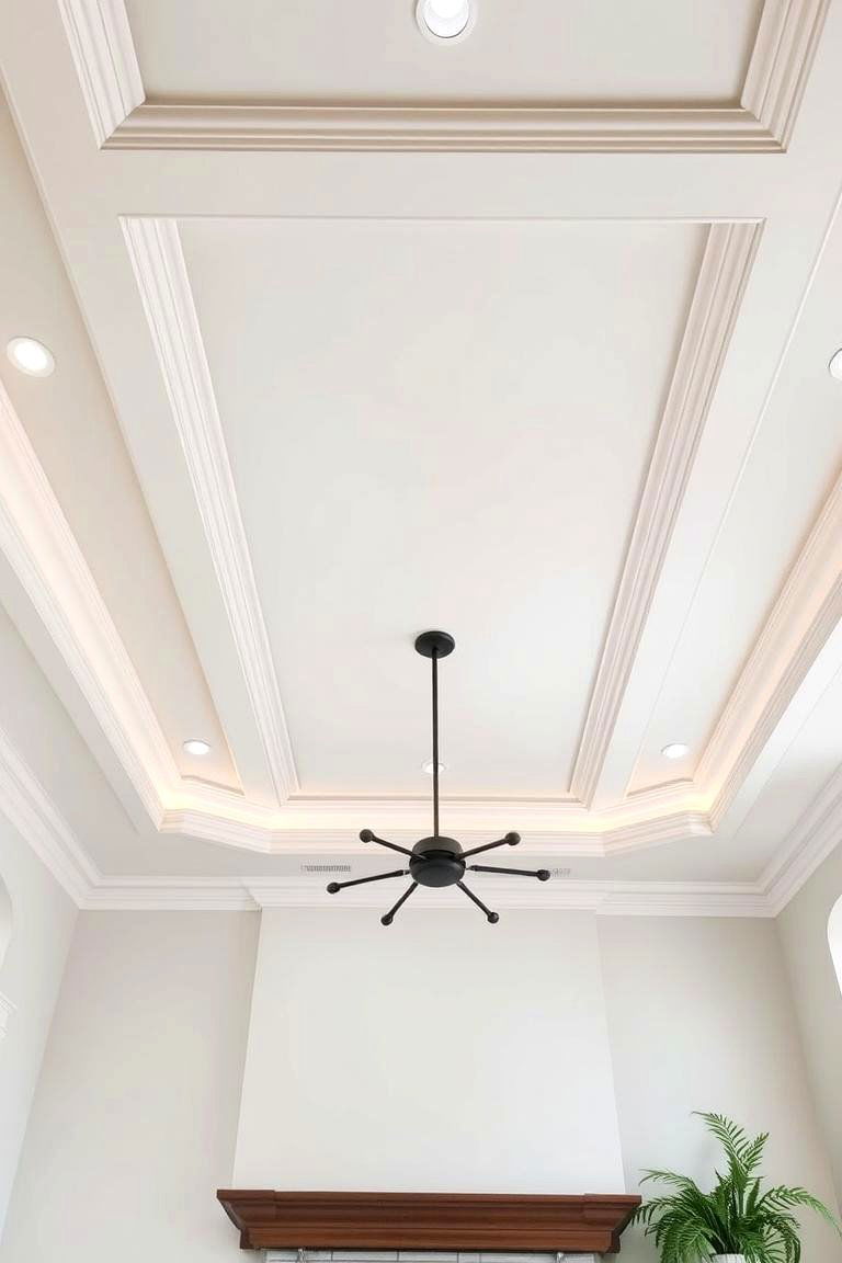 Customizable Trim for Unique Spaces - 24 Ceiling Trim Ideas