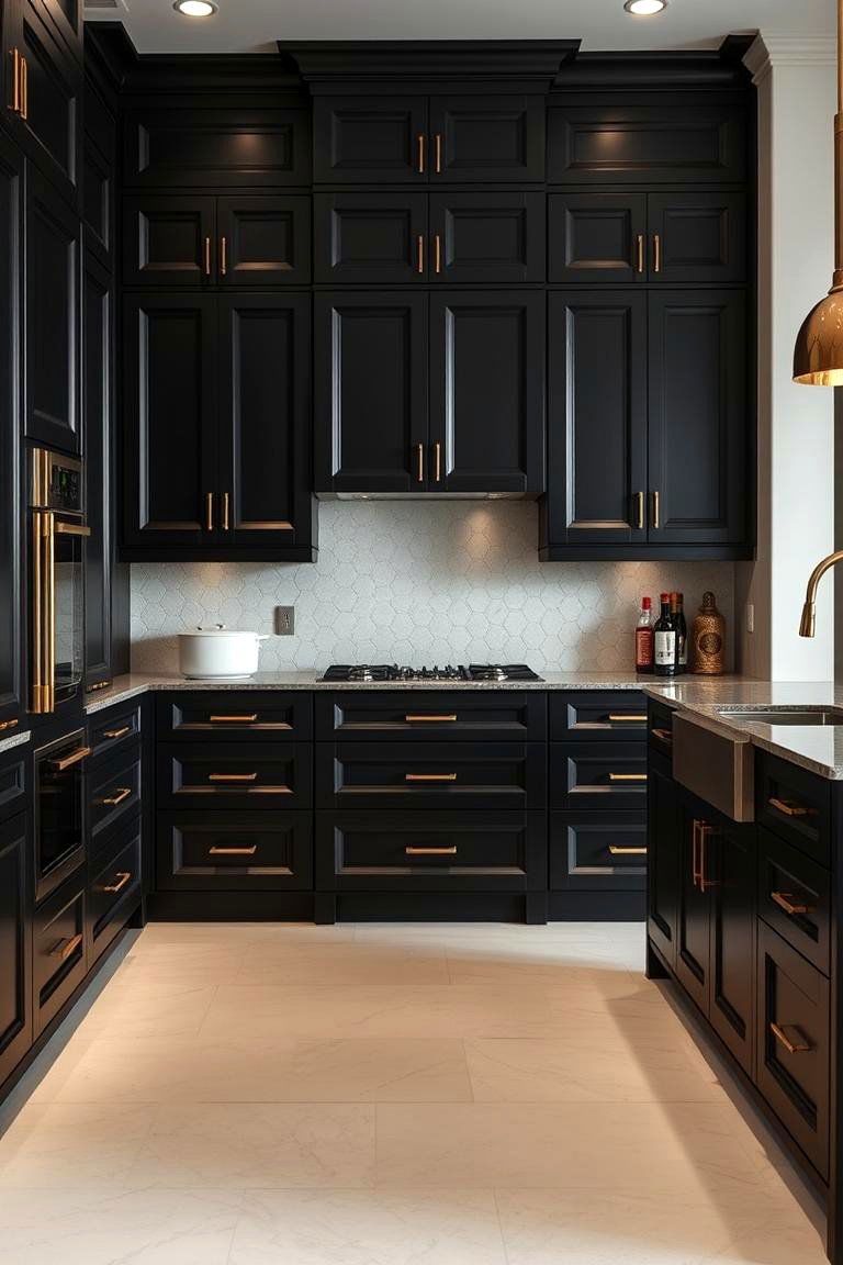 Customization Options - 24 Floor to Ceiling Kitchen Cabinets